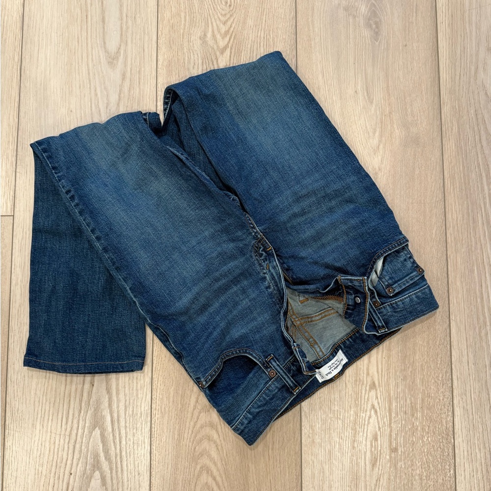 Abercrombie & Fitch Blue Straight Jeans